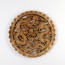 Holz-Wandbild "Drachen um Perle"