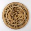 Holz-Wandbild "Drache und Phönix"