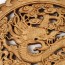 Holzschnitzerei Drache Long