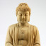 Buddha Amitabha Holzfigur