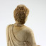 Holzskulptur Buddha Amitabha, chinesische Holzfigur
