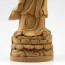 Lotusthron der Guanyin Holzskulptur