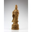 Asiatische Holzstatue Kwan Yin, Holzschnitzerei