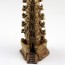 Keramik-Figur Tempel-Pagode, Bonsai-Deko