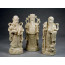 Fu Lu und Shou Porzellanfiguren Set Sanxing