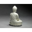 Porzellanfigur weiß "Buddha Tathagata"