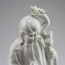 Porzellanfigur "Shou", chinesischer Drachenstab