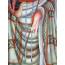 Rollbild "Buddha Wandermönch" Detail Robe