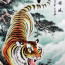 Tierkreiszeichen Tiger, Hängerolle