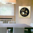 Strohbild "Frühlingserwachen" Sparkling Black Ambiente
