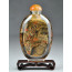 Große Snuff Bottle "Das Qingming Fest"