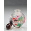 Snuff Bottle "Kois im Lotosteich" (viereckig)