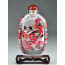 Große Snuff Bottle "Vogelbalz"