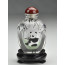 Snuff Bottle "Pandas im Bambuswald" (viereckig)