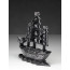 Steinskulptur "Drachenschiff"
