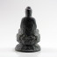 Steinfigur "Buddha Amitabha auf Lotosthron"