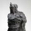 Steinfigur "General Guan Yu"