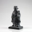 Chinesische Stein-Figur auf Sockel