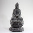 Steinfigur "Buddha Amitabha Lotossitz"