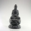 Steinskulptur "Buddha Amitabha auf Lotusthron"