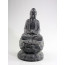 Steinskulptur "Buddha Amitabha auf Lotosthron"