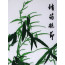 Stickbild Chinesische Blumen "Bambus"