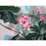 Stickbild Chinesische Blumen "Rosa Lotos"