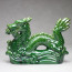 Chinesischer Drache Keramik-Figur