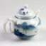 Chinesische Porzellan-Teekanne