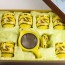 Teeservice mit Verpackung