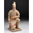 Xi'an Terrakottakrieger "Bogenschütze" (hell, 42cm Serie)