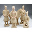 Terrakotta-Armee Krieger Set hell 22 cm