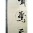 Chinesische Kalligraphie, asiatisches Wandbild