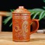 Yixing Ton-Teetasse mit Deckel