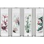 Rollbilder-Set "Die Vier Edlen Chinas"