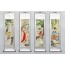 asiatisches Wandbilder-Set 
