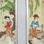 Rollbilder-Set "Die Vier Schönheiten Chinas"