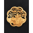 Wandbild Holz "Weiqi" (Go-Spiel)
