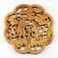 Holz-Wandbild "Fischer", Wandornament