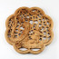 Holzbild "Zither", chinesisches Wandornament
