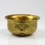 Asiatische Dekoschale Messing