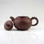 Chinesische Teekanne aus Ton, asiatische Teezeremonie