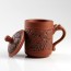 Deckeltasse aus Ton, Yixing Ton