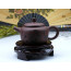 Yixing Teeservice "Blütentraum", Teekanne Ton (De Zhong)