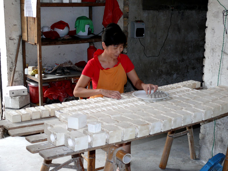 Jingdezhen Porzellanherstellung