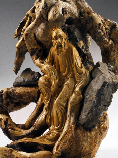 Wurzelholzfigur Beispiel