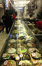 Chinesische Essst&auml;bchen Theke